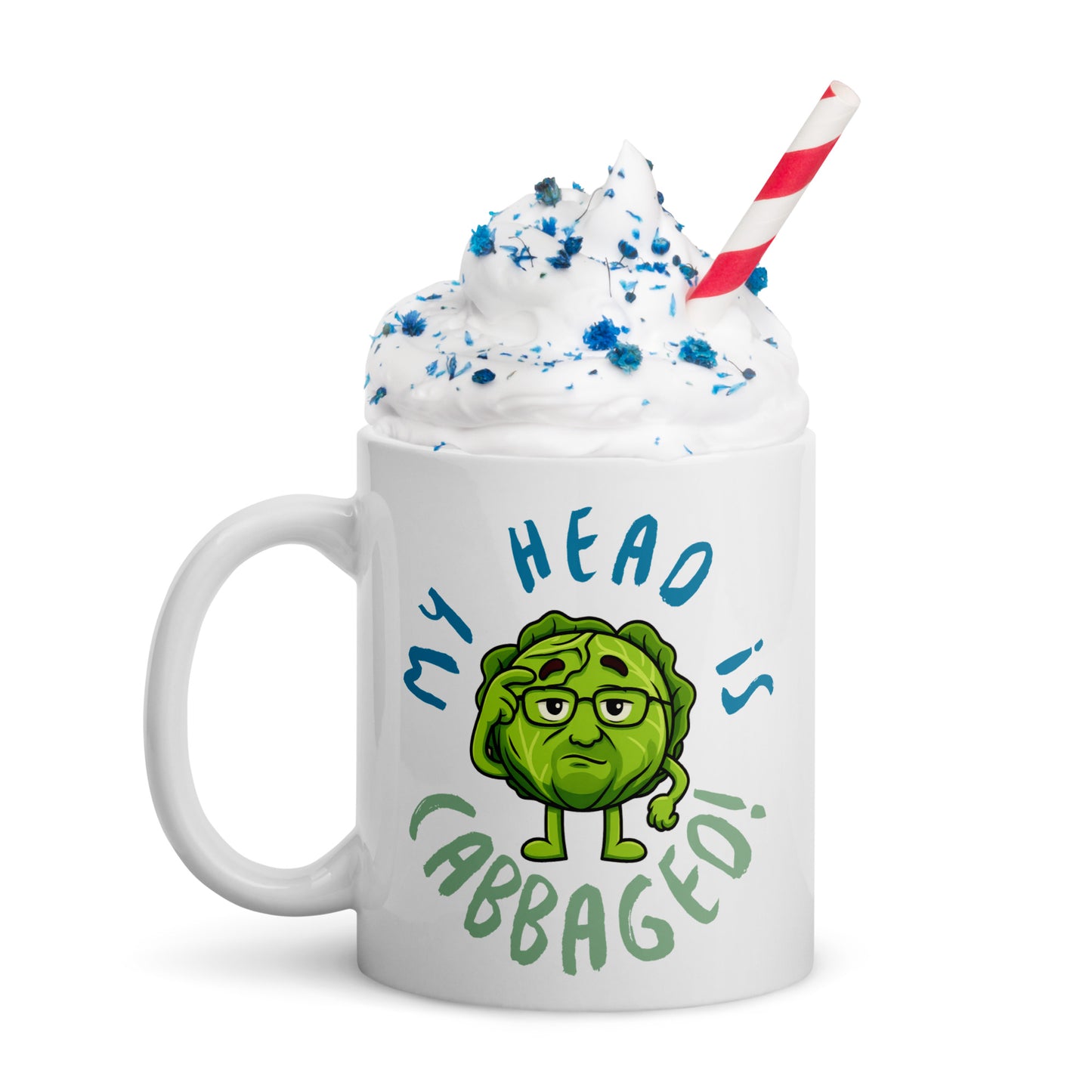 My Head is Cabbaged Mug